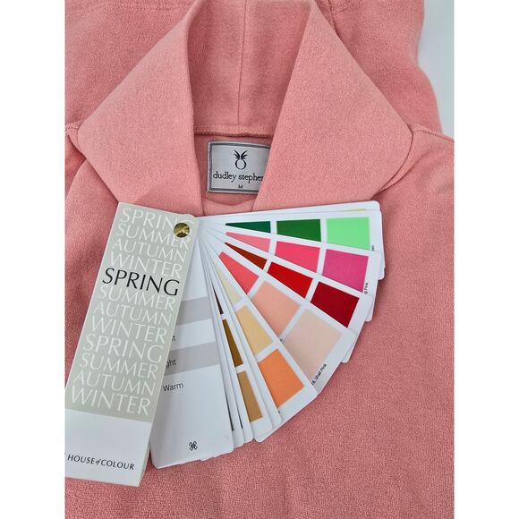 Dudley Stephens Preppy Coquette Cobble Hill Turtleneck in Island Coral - Picture 5 of 7